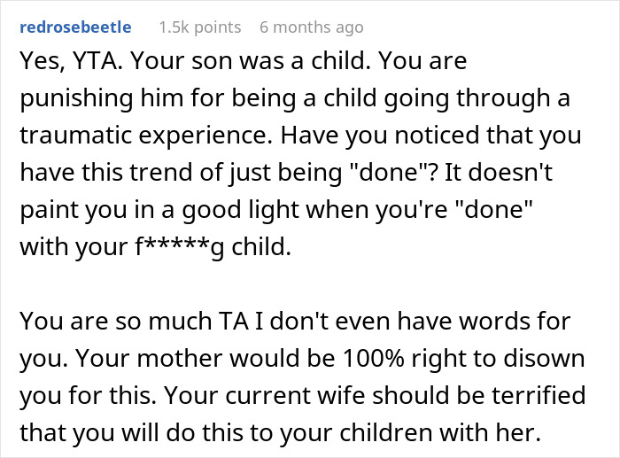 “I Went Through Hell And Back”: Man Wants Nothing To Do With Ex's Son, His Wife Is Horrified “I Went Through Hell And Back”: Man Wants Nothing To Do With Ex's Son, His Wife Is Horrified