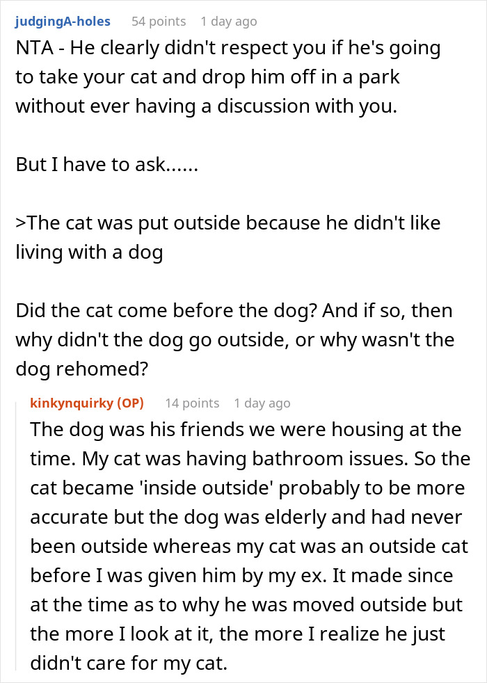 “[Am I The Jerk] For Calling Off My $40K Wedding Because My Fiancé Dropped My Cat Off Somewhere?”