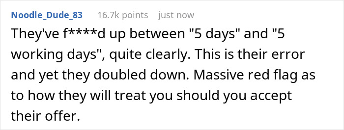 Candidate Fails To Confirm Job Offer As Term Specified In The Letter Apparently Included Holidays Candidate Fails To Confirm Job Offer As Term Specified In The Letter Apparently Included Holidays
