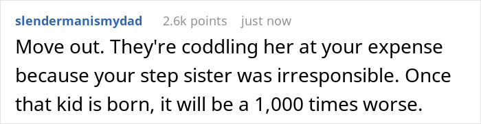 16 Y.O. Fed Up With Pregnant Teen Sister Clinging To Her All The Time, Parents Refuse To Understand