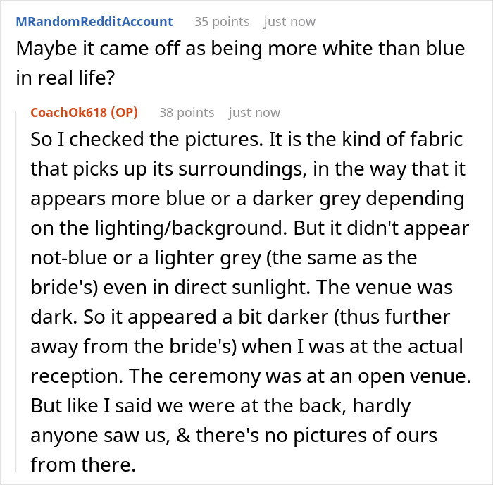 Wedding Guest Gets Bashed By The Bride For Allegedly Trying To 'Upstage' Her With Her Outfit Wedding Guest Gets Bashed By The Bride For Allegedly Trying To 'Upstage' Her With Her Outfit