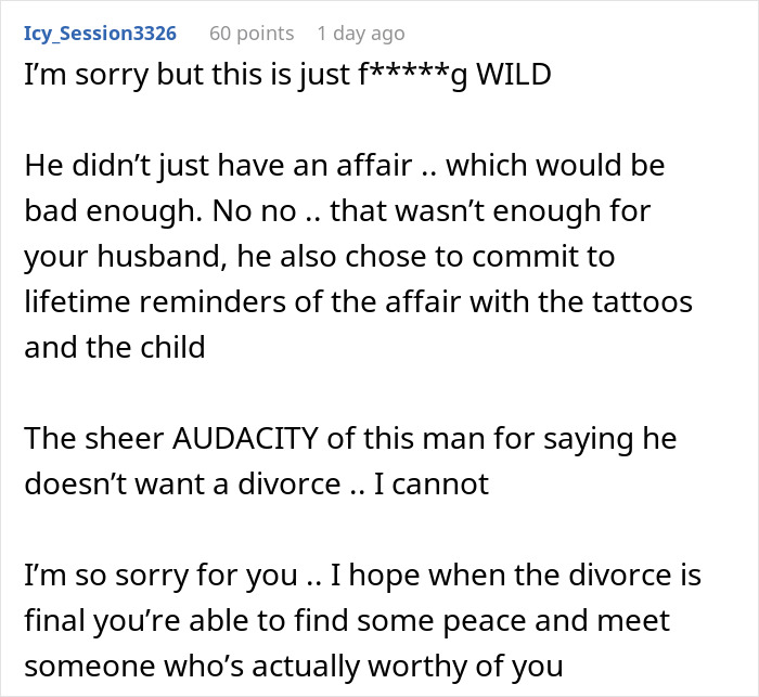 Wife Of 19 Years Connects Dots About Her Husband’s Affair Through His Lily Tattoo