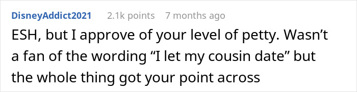 Woman Offended She Was Uninvited From Her Cousin’s Wedding With Her Ex, Tells Everyone About It Woman Offended She Was Uninvited From Her Cousin’s Wedding With Her Ex, Tells Everyone About It