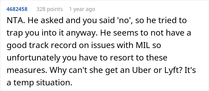 Woman Refuses To Downplay Her Boundary And Leaves MIL In A Parking Lot, Asks If She Was Wrong Woman Refuses To Downplay Her Boundary And Leaves MIL In A Parking Lot, Asks If She Was Wrong