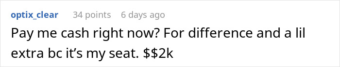 “Are You Kidding Me?”: Man Refuses To Give Up Business Class Seat Over Entitled Woman’s Demands “Are You Kidding Me?”: Man Refuses To Give Up Business Class Seat Over Entitled Woman’s Demands