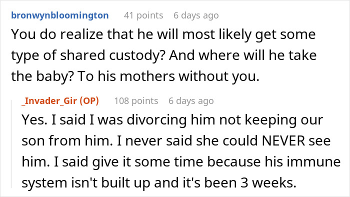 "MIL Ignored My Wishes And Got My 3-Week-Old Sick And Now I'm Leaving My Husband"