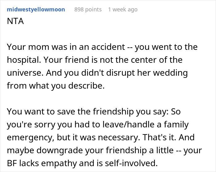 Bride Berates BFF For Answering An Emergency Call At Her ‘Unplugged Wedding’