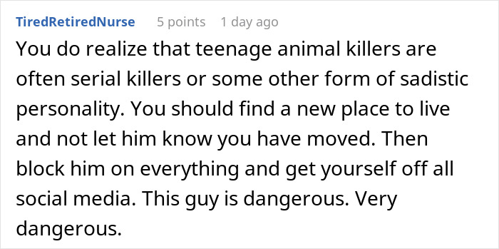 Woman Dumps Her BF After His Parents Warn Her Not To Leave Him Alone With Her Pets Woman Dumps Her BF After His Parents Warn Her Not To Leave Him Alone With Her Pets