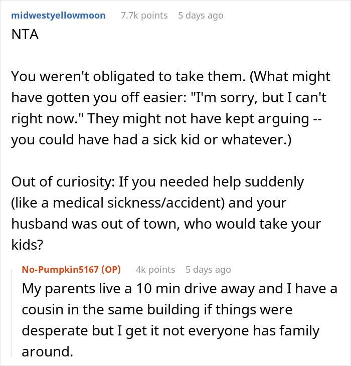 "They Call Me Evil And Rude": Couple Asks Neighbor To Take Kids At 3am, Are Shocked To Be Told ‘No’ "They Call Me Evil And Rude": Couple Asks Neighbor To Take Kids At 3am, Are Shocked To Be Told ‘No’