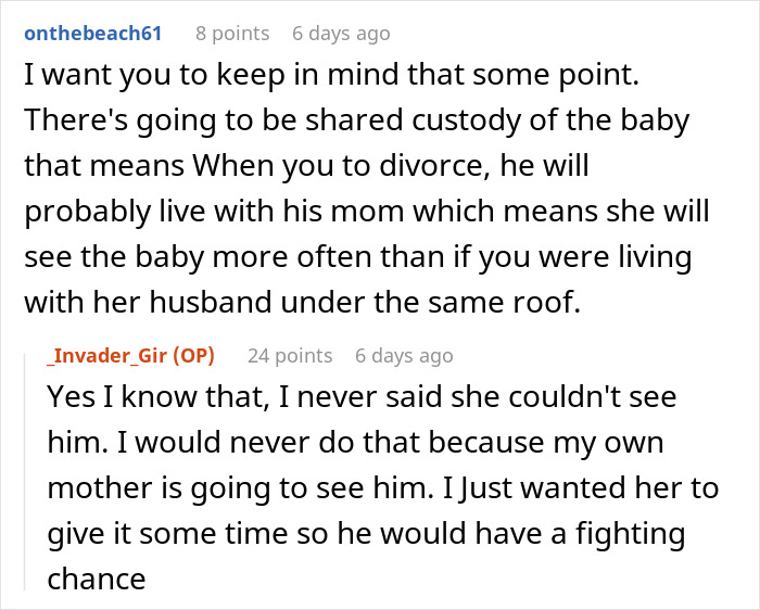 "MIL Ignored My Wishes And Got My 3-Week-Old Sick And Now I'm Leaving My Husband"