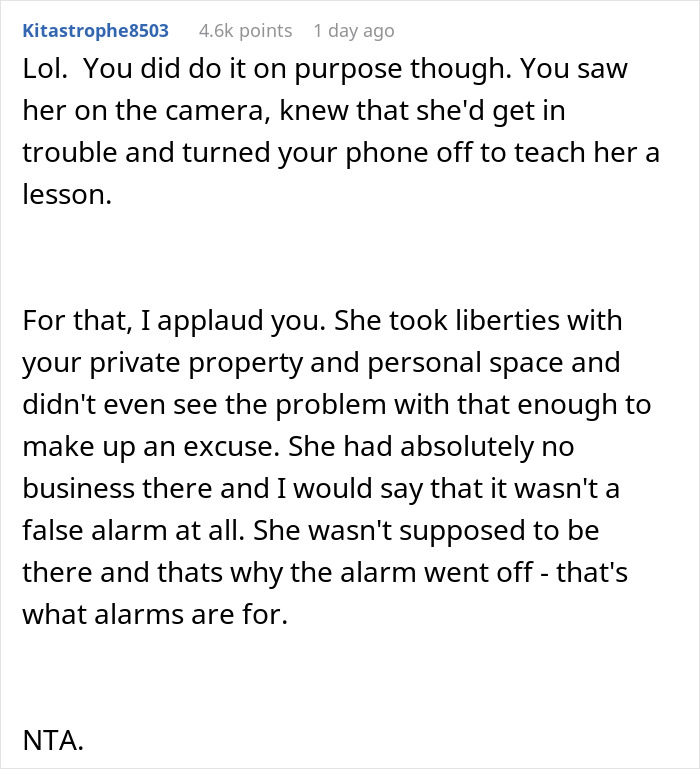 Person Goes Vacationing, Refuses To Bail Out Mom From The Police As She Breaks Into Their House