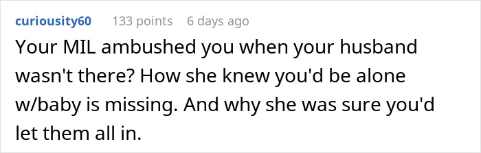 "MIL Ignored My Wishes And Got My 3-Week-Old Sick And Now I'm Leaving My Husband"