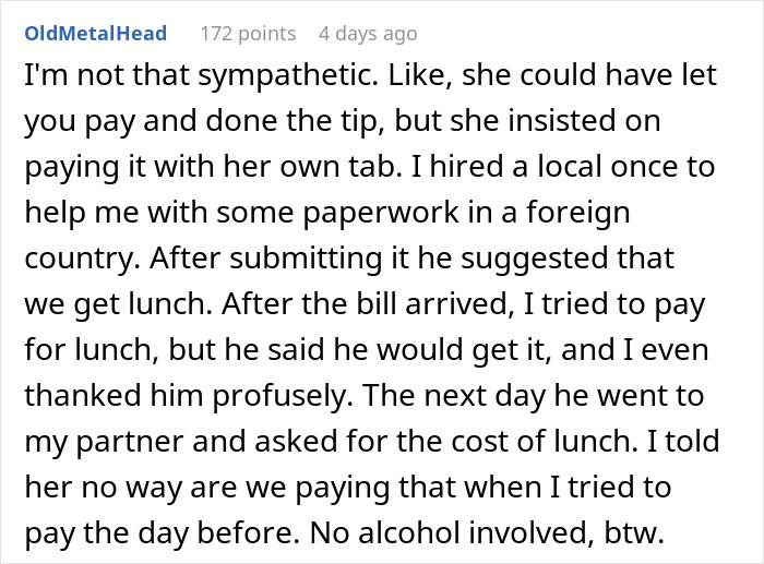 Woman Insists A Friend Is Too Drunk To Pay A Bill, She Maliciously Complies To Teach Her A Lesson