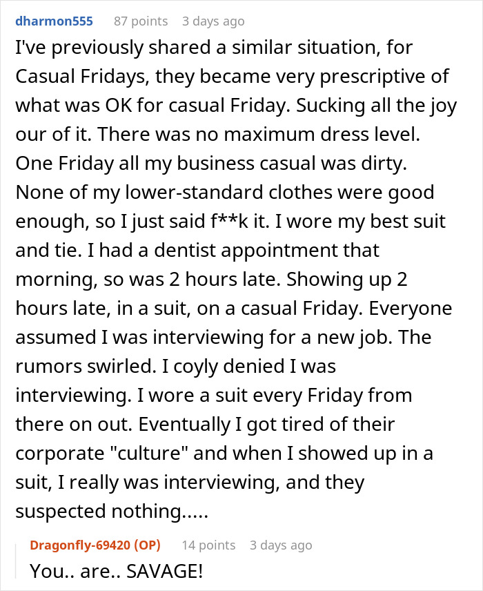 Woman Gets Told Off For Looking Like A Homeless Person At Work, She Comes Back In A Dress And Pearls Woman Gets Told Off For Looking Like A Homeless Person At Work, She Comes Back In A Dress And Pearls