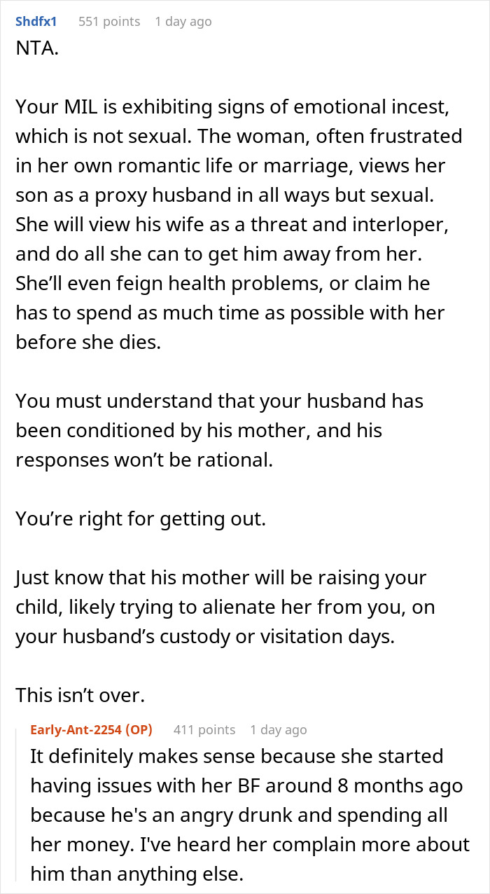 Woman Is Tired Of MIL Acting Like Her Son Is Her Husband, Decides On Divorce Woman Is Tired Of MIL Acting Like Her Son Is Her Husband, Decides On Divorce