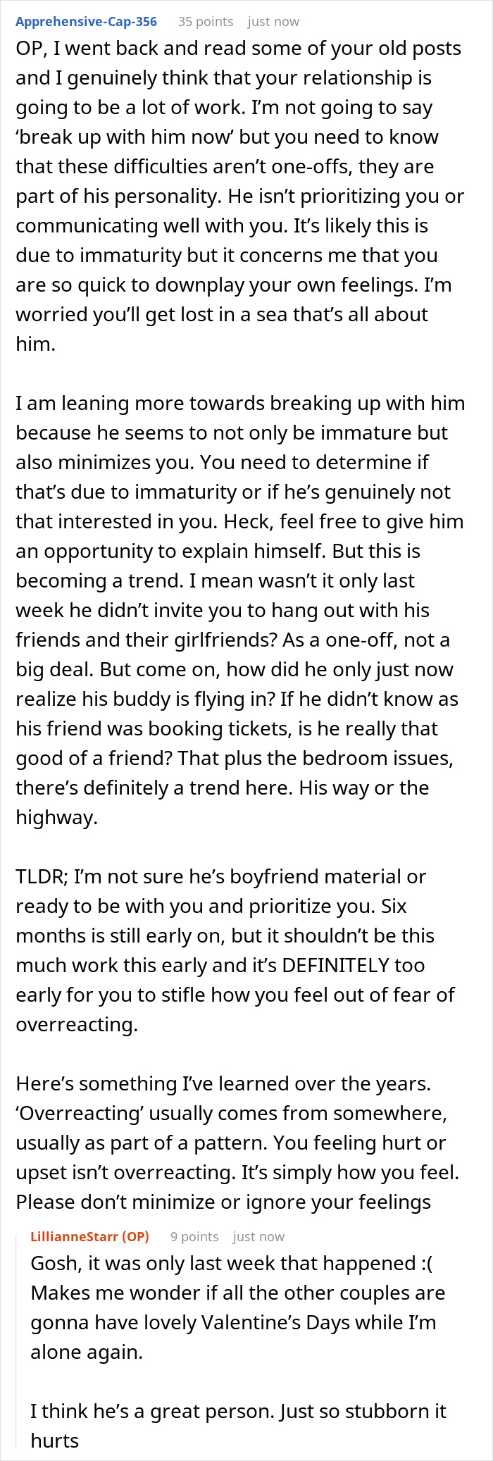Woman Is Devastated After Her Boyfriend Puts His Friend Before Her On Valentine's Day Woman Is Devastated After Her Boyfriend Puts His Friend Before Her On Valentine's Day