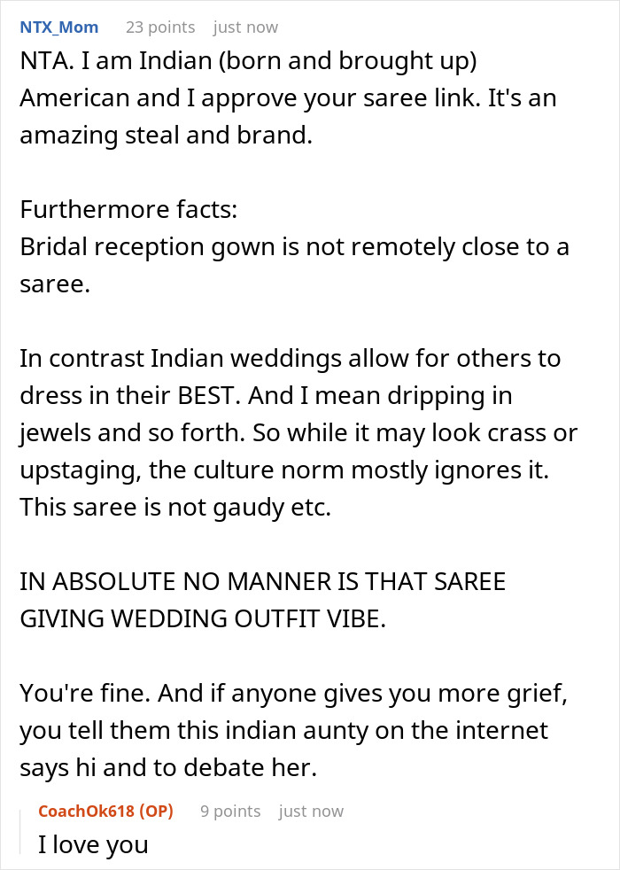 Wedding Guest Gets Bashed By The Bride For Allegedly Trying To 'Upstage' Her With Her Outfit Wedding Guest Gets Bashed By The Bride For Allegedly Trying To 'Upstage' Her With Her Outfit