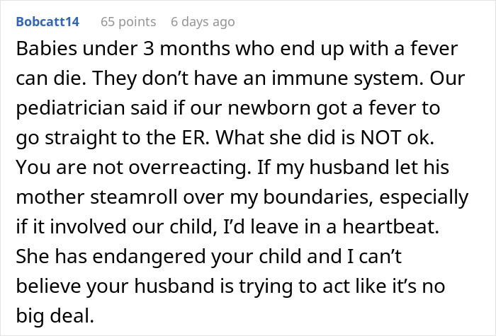 "MIL Ignored My Wishes And Got My 3-Week-Old Sick And Now I'm Leaving My Husband"