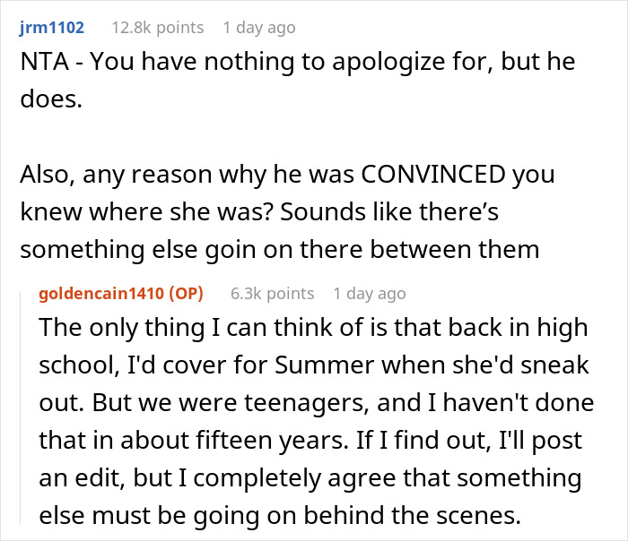 Woman Says She Won’t Apologize To Friend’s BF For Losing Her Cool After His 51st Call To Her Woman Says She Won’t Apologize To Friend’s BF For Losing Her Cool After His 51st Call To Her