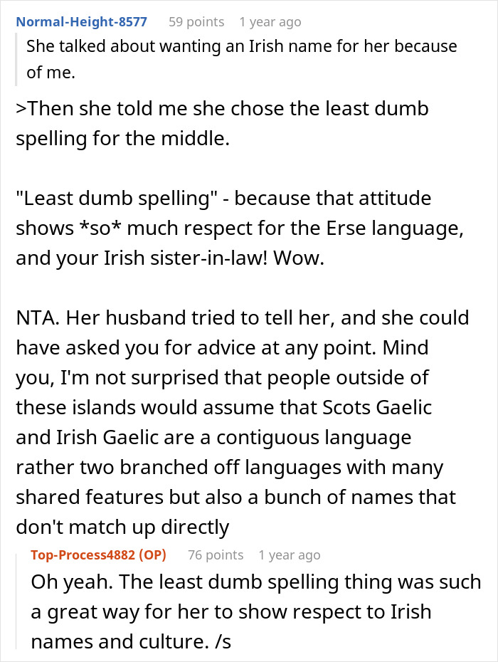 Mom Is Certain Her Baby’s Name Is Irish When It’s Really Not, Gets Upset When It's Pointed Out Mom Is Certain Her Baby’s Name Is Irish When It’s Really Not, Gets Upset When It's Pointed Out