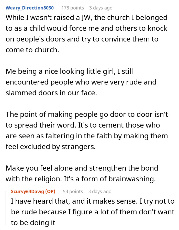 Man Comes Up With A Clever Way To Get Rid Of Jehovah's Witnesses After His Black Cat Comes Up Man Comes Up With A Clever Way To Get Rid Of Jehovah's Witnesses After His Black Cat Comes Up