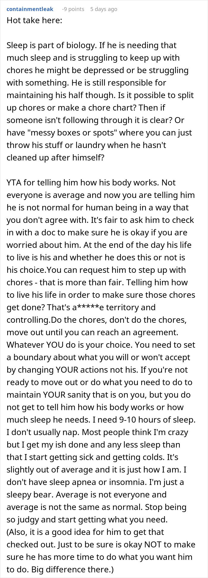 Girlfriend Is Confused Why Her BF Takes 4-Hour Naps, Begs Him To Help Her With Chores Girlfriend Is Confused Why Her BF Takes 4-Hour Naps, Begs Him To Help Her With Chores