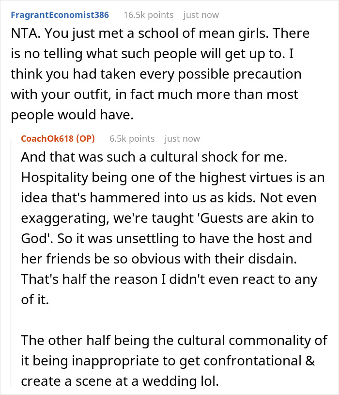 Wedding Guest Gets Bashed By The Bride For Allegedly Trying To 'Upstage' Her With Her Outfit Wedding Guest Gets Bashed By The Bride For Allegedly Trying To 'Upstage' Her With Her Outfit