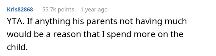 “AITA For Not Gifting My Nephew As Nice A Gift As His Cousin’s Because His Parents Are Poor?”