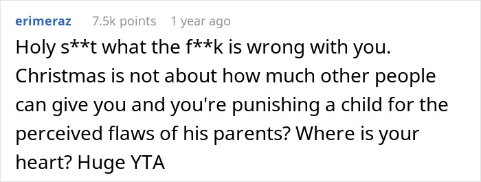 “AITA For Not Gifting My Nephew As Nice A Gift As His Cousin’s Because His Parents Are Poor?”