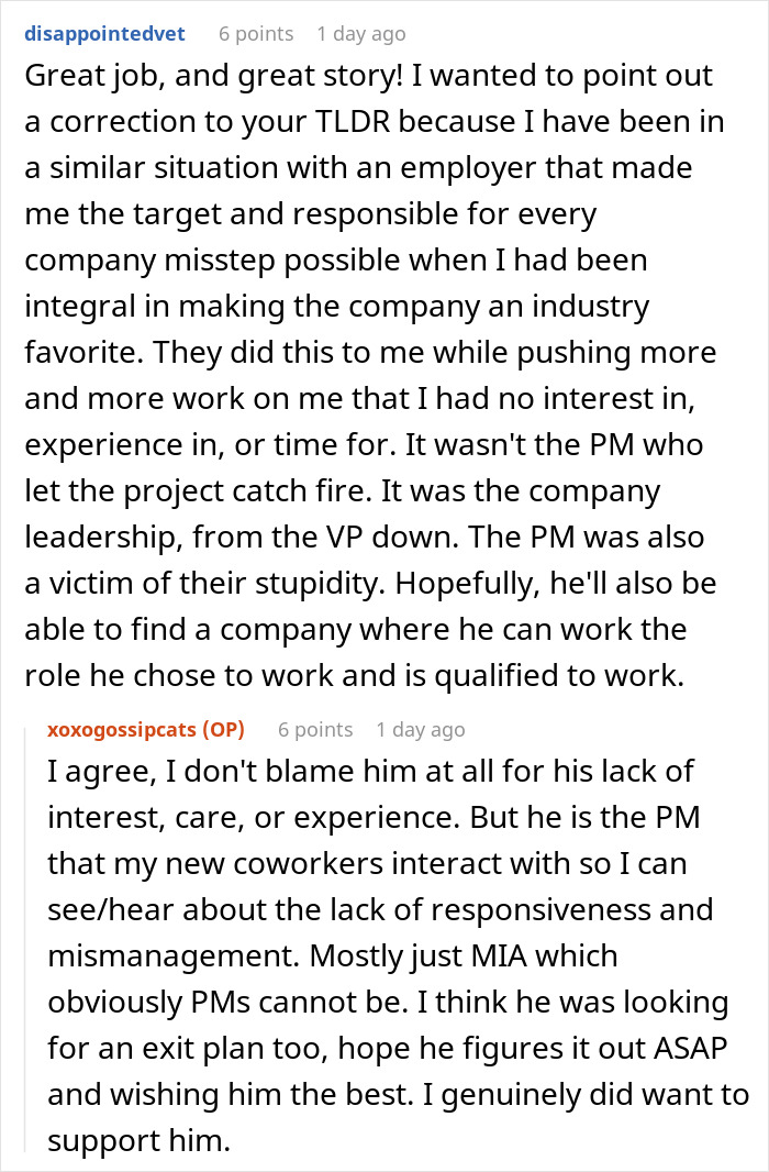 Woman Resigns After Being Removed From A Project, Watches Company Crumble Down At Her New Job Woman Resigns After Being Removed From A Project, Watches Company Crumble Down At Her New Job