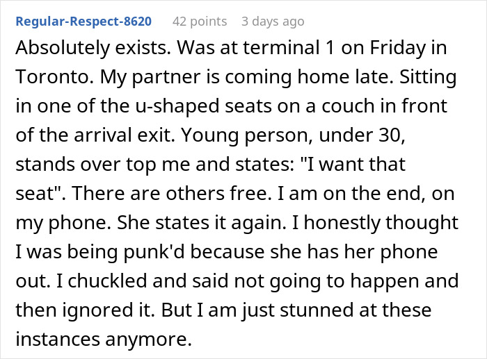 Man Puts Entitled Couple In Their Place, Resumes Enjoying His Chicken Wings Man Puts Entitled Couple In Their Place, Resumes Enjoying His Chicken Wings