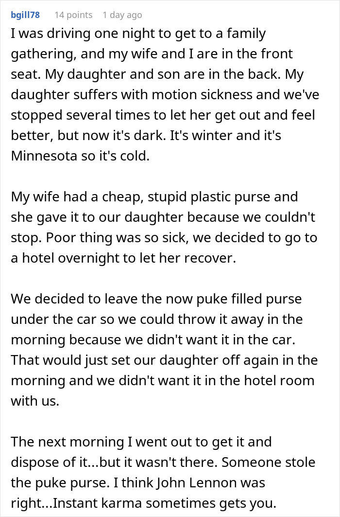 Pregnant Woman Gets Carsick Just As An Aggressive Driver Pulls Up Next To Her Window Pregnant Woman Gets Carsick Just As An Aggressive Driver Pulls Up Next To Her Window