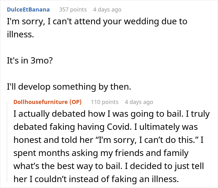 Woman Shares Bride-From-Hell’s Wedding Invitations That Made Her Bail On The Event Altogether Woman Shares Bride-From-Hell’s Wedding Invitations That Made Her Bail On The Event Altogether