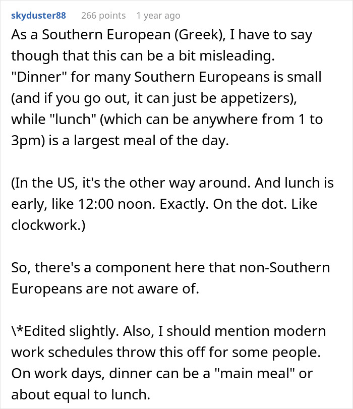 This Map Of Usual Dinner Habits In Europe Is Going Viral And People Say It’s Legit