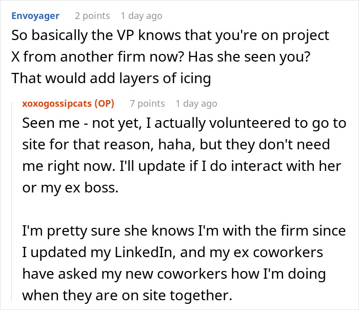 Woman Resigns After Being Removed From A Project, Watches Company Crumble Down At Her New Job Woman Resigns After Being Removed From A Project, Watches Company Crumble Down At Her New Job