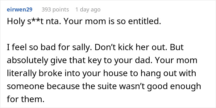 Person Goes Vacationing, Refuses To Bail Out Mom From The Police As She Breaks Into Their House