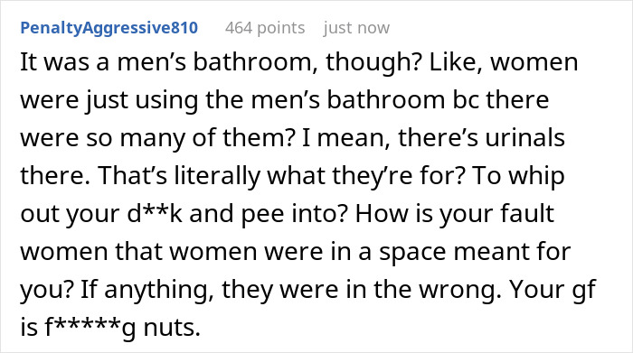 Man At Concert Uses Urinal Despite Women Being In The Bathroom, Is Lost When He’s Called A Pervert