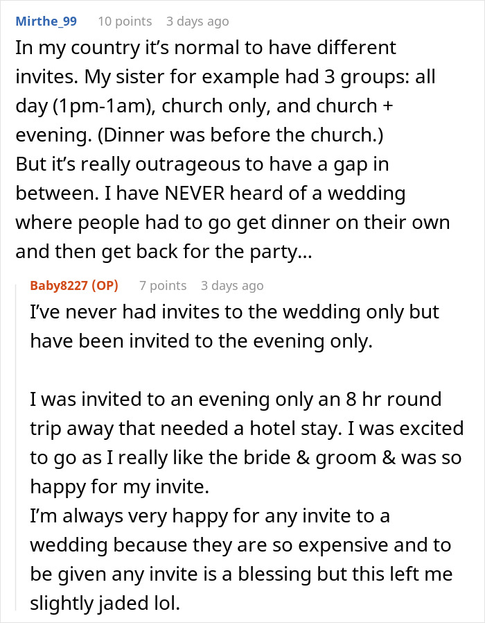 "Always Read The Wedding Invitation Small Print": 2 Guests Leave Wedding Mortified "Always Read The Wedding Invitation Small Print": 2 Guests Leave Wedding Mortified
