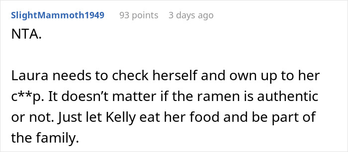 Man Is Done With Future SIL Mocking His GF’s Eating Habits, Asks Her To Leave Family Dinner