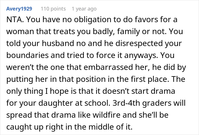 Woman Refuses To Downplay Her Boundary And Leaves MIL In A Parking Lot, Asks If She Was Wrong Woman Refuses To Downplay Her Boundary And Leaves MIL In A Parking Lot, Asks If She Was Wrong
