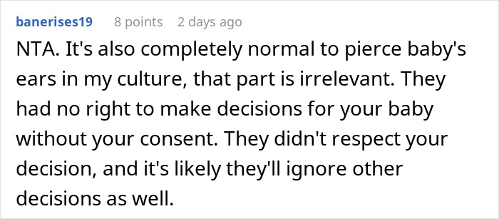 6-Month-Old Baby Taken To Doctor After Her Grandma Secretly Pierced Her Ears 6-Month-Old Baby Taken To Doctor After Her Grandma Secretly Pierced Her Ears