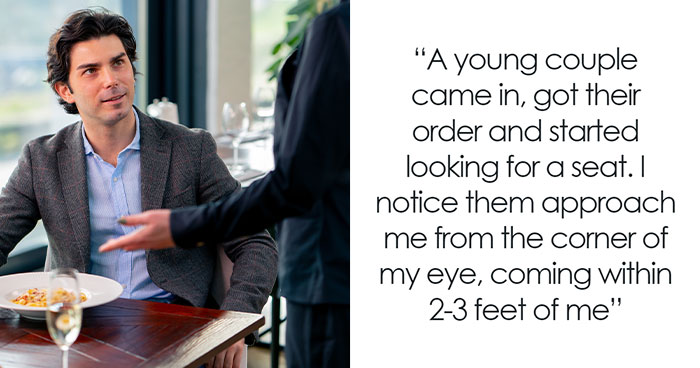 Man Puts Entitled Couple In Their Place, Resumes Enjoying His Chicken Wings