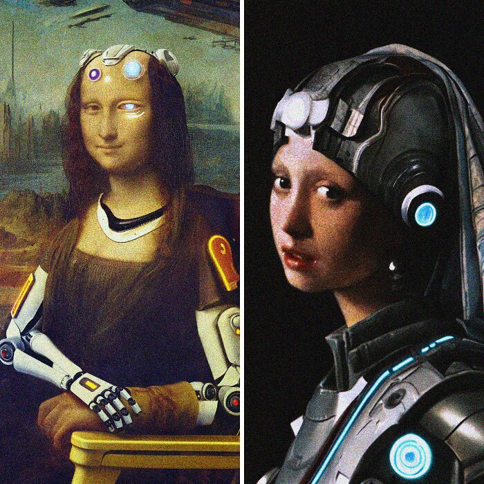 I Recreated 10 Famous Paintings Using Ai As If They Were From The Future