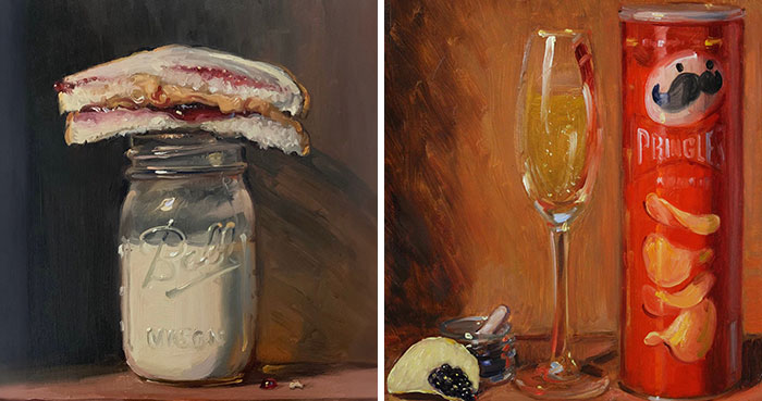 Modern-Day Fast Food Portrayed Through A Classical Art Lens By This Artist (30 Pics)