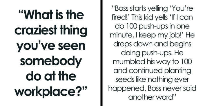 30 Times Workers Did Something So Unhinged, They Became Office Legends ...