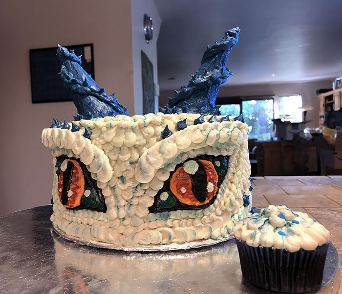 This Cake, My Wife Stayed Up All Night Making For Our Son’s Birthday