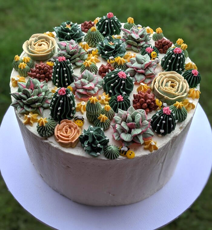 For A Plant Lover From A Plant Lover. I'm Usually About Minimal Effort For Maximum Impact, So I Stay Away From Piping. This Was Worth The Extra Time