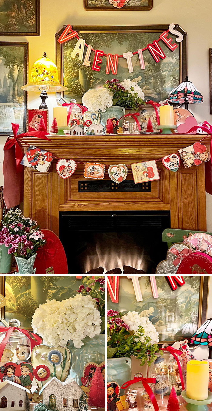 Passing The Mantel. It’s Certainly A Lot More Festive Than It’s Looked In A While