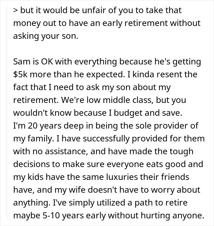 “AITA For Spending My Son’s Lottery Winnings Money?” “AITA For Spending My Son’s Lottery Winnings Money?”