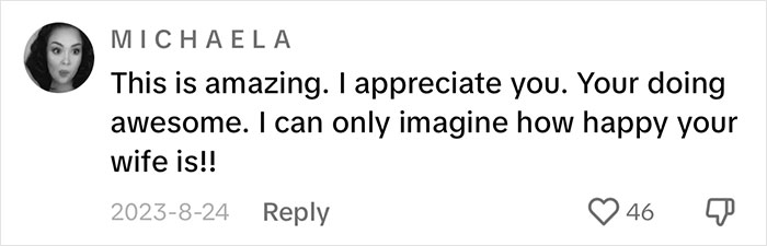 "110% Of That Is Because Of My Wife": Dad Takes PTO Over Kid's Birth, Gets Overwhelmed With Chores "110% Of That Is Because Of My Wife": Dad Takes PTO Over Kid's Birth, Gets Overwhelmed With Chores